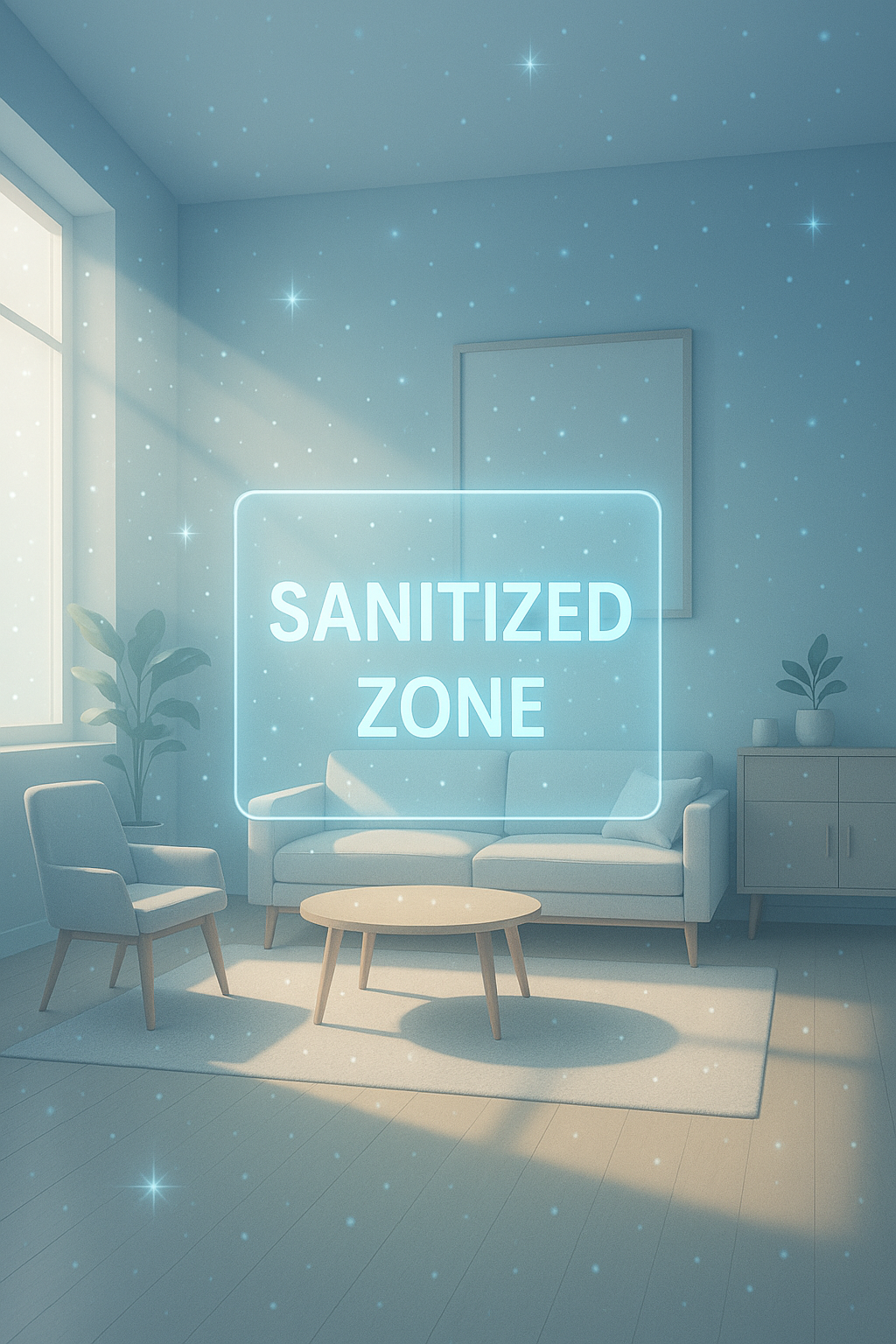 Sanitized Living Room